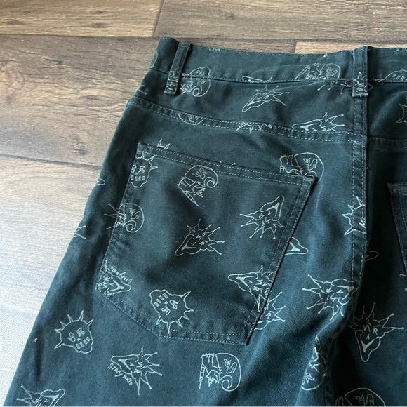 Carhartt WIP x Stray Rats Smith Canvas Pants Duck Blue Size 32x32 NEW - Picture 8 of 8